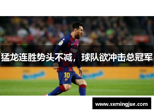 猛龙连胜势头不减，球队欲冲击总冠军